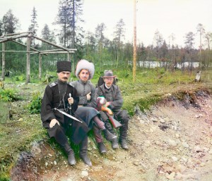 Sergei Prokudin and Cossacks